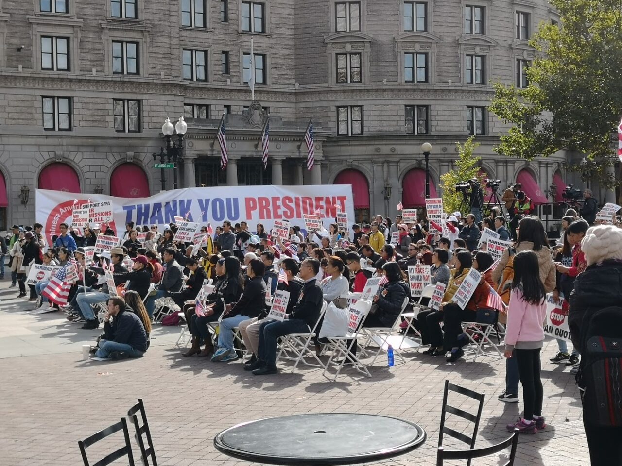 100+ Crowd Boston SFFA Rally 2018